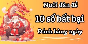 Nuôi dàn đề 10 số và phương pháp đánh bất bại quanh năm của XIN88